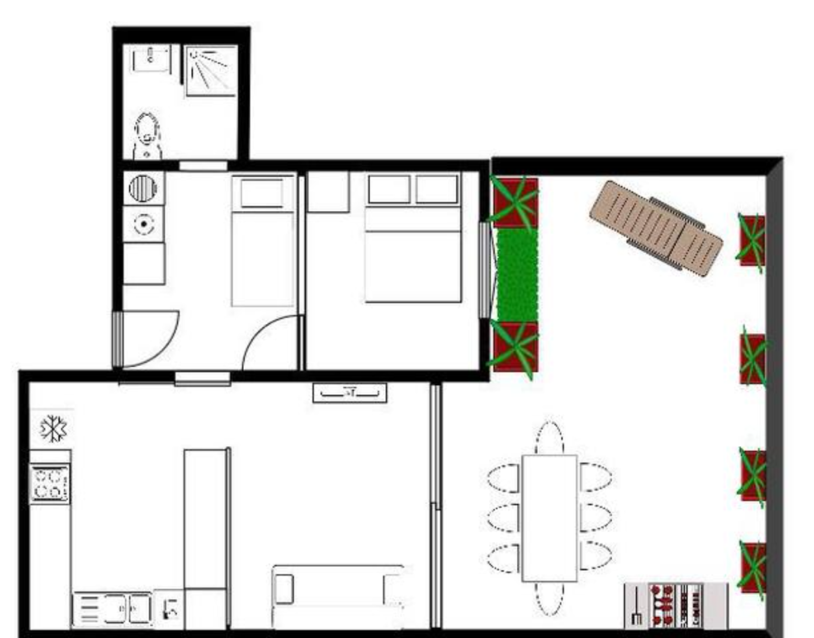 Image_, Appartement, Carnon, ref :3451